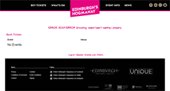 Desktop Screenshot of eh.tickets.red61.com